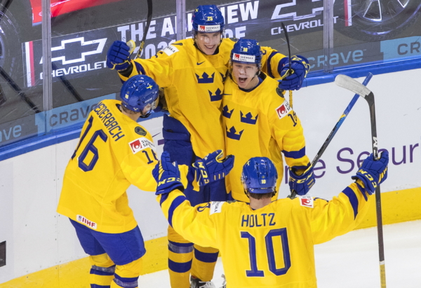 Svenska NHL-spelare till VM - förbereder sig i Göteborg